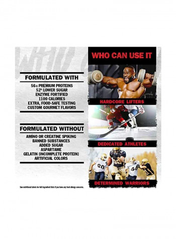 Mass Weight Gainer Protein Powder - Vanilla Ice Cream