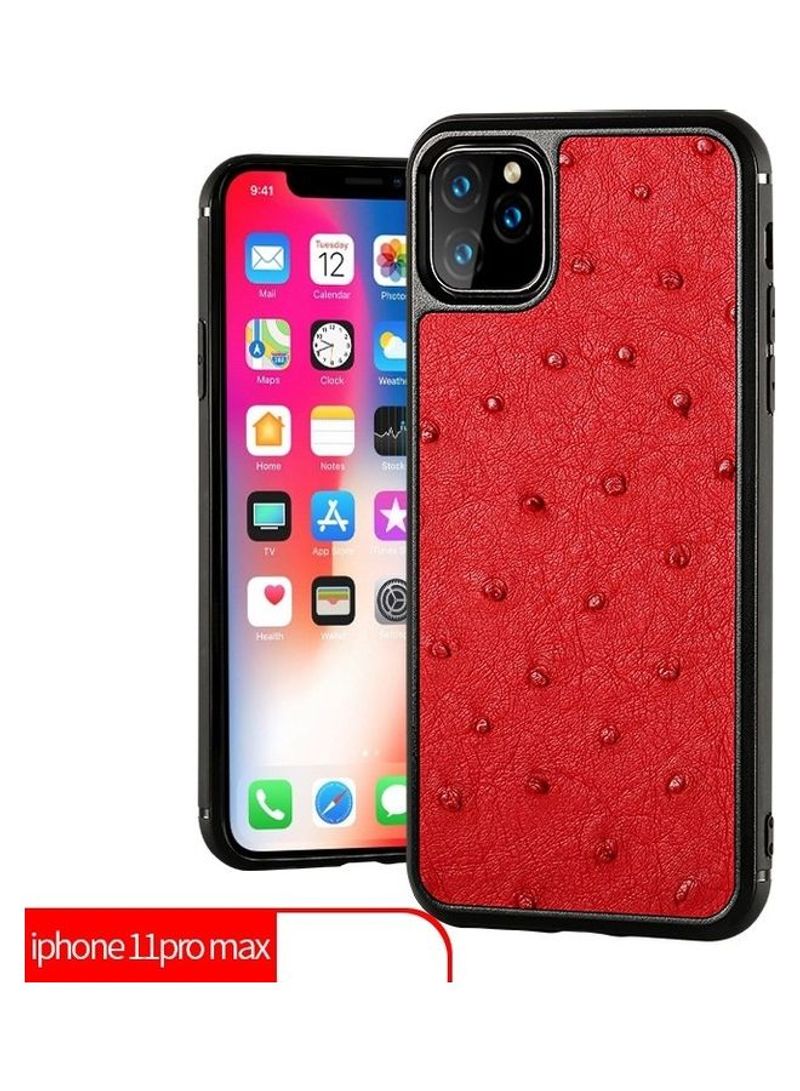Protective Case Cover for Apple iPhone 11 Pro Red/Black