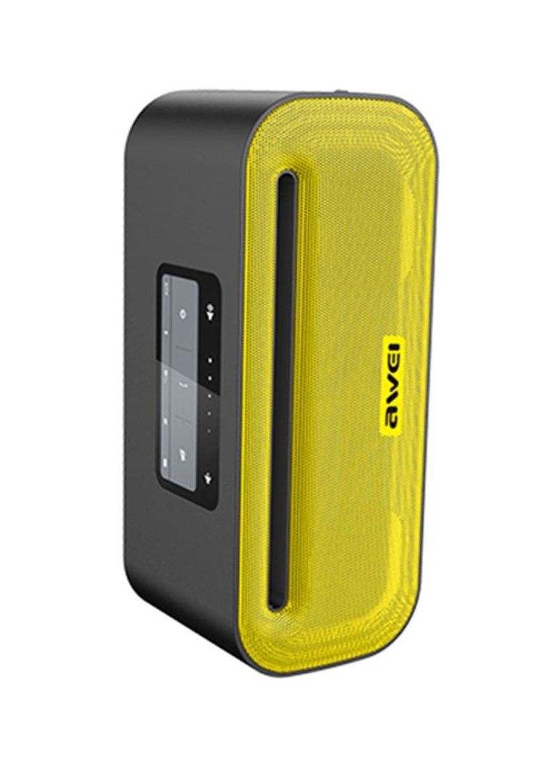 Portable Bluetooth Speaker Yellow/Black