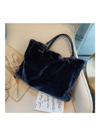 Brushed Shoulder Bag Black