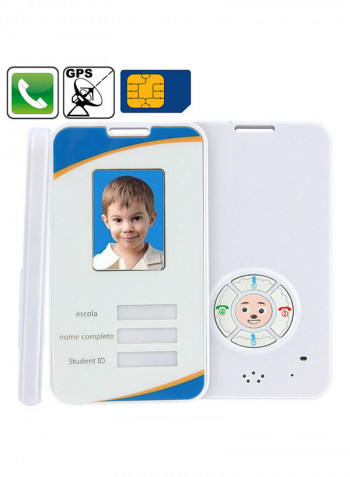 Kid GPS Phone Tracker Pre-Set 4 Phone Numbers Online Real Time Tracking Web Free Tracking System