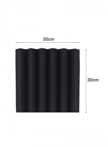 12-Piece Studio Acoustic Foam Sponge