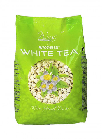 Hard Wax Beads White Tea Cream White 498g