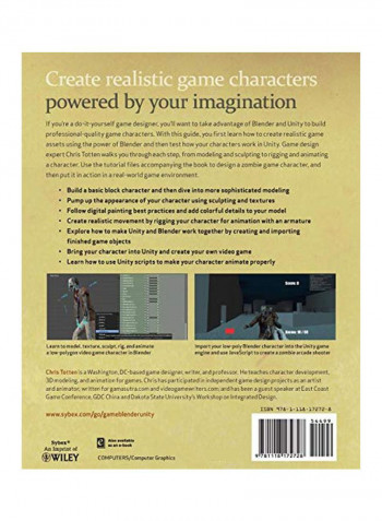 Game Character Creation With Blender And Unity Paperback