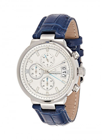 Men's Leather Chronograph Watch T8108-SLNW