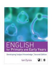 English For Primary And Early Years: Developing Subject Knowledge Paperback English by Ian Eyres - 21 Jul 2007
