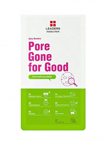 Daily Wonders Pore Gone For Good Pore Refining Mask (10 Sheet Masks)