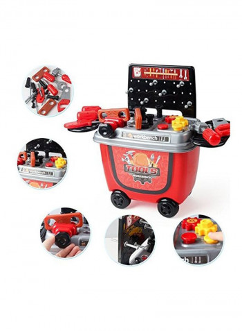 28-Piece Storage Roller Case Playset 8014