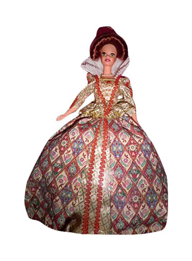 Elizabethan Queen The Great Era Collection Doll 14.2 x 10.2 x 3.4cm