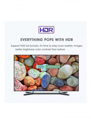 H96 Max Smart 4K Android TV Box With Remote Control LU-V6139UK Black