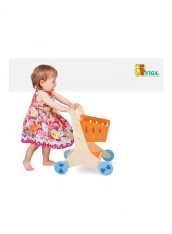 Wooden Shopping Cart