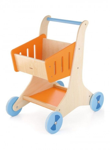 Wooden Shopping Cart