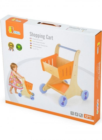 Wooden Shopping Cart