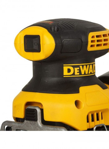 1/4 Sheet Palm Grip Sander Yellow