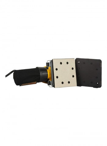 1/4 Sheet Palm Grip Sander Yellow