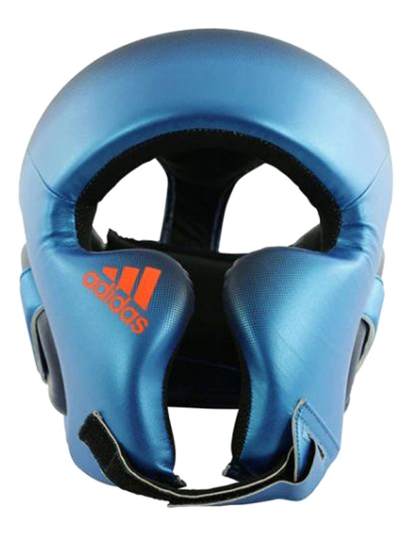 Speed Boxing Helmet Metallic Blue/Navy/Orange 50x25x25cm
