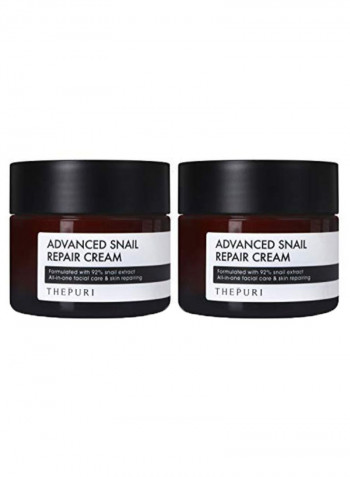 Pack Of 2 Advanced Snail Repair Cream 2 x 90g