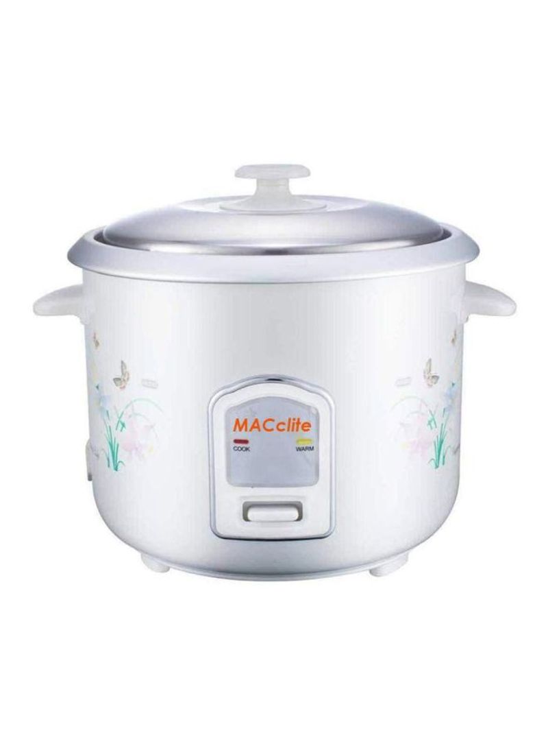 Electric Rice Cooker 180W 2 l 180 W White/Silver/Clear