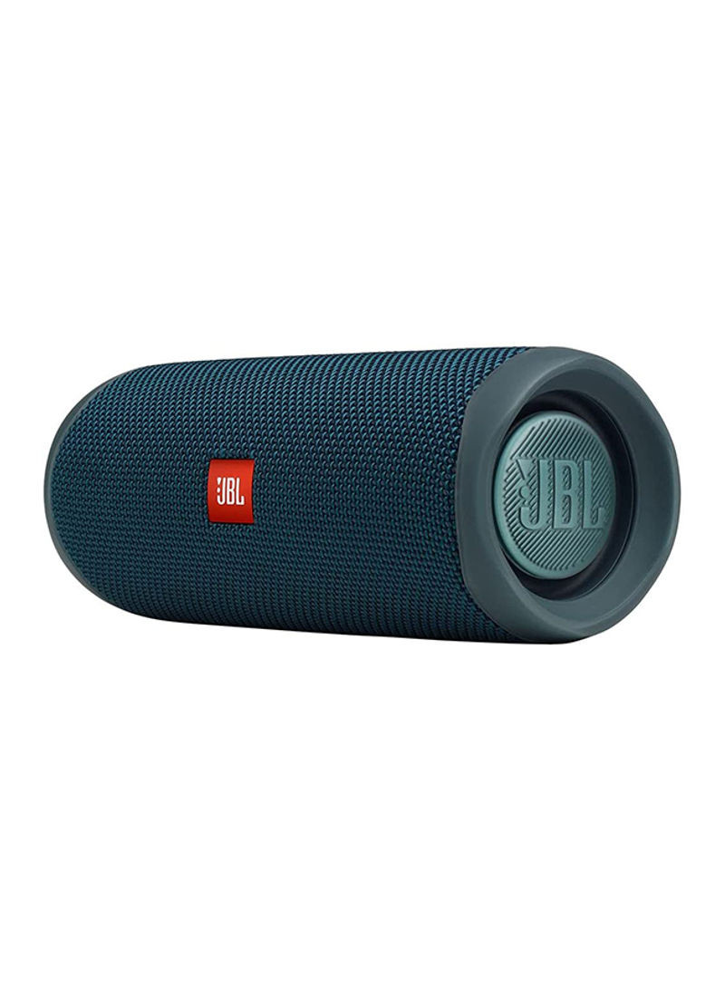 Flip 5 Waterproof Portable Bluetooth Speaker 18.1x6.9x7.4cm Blue