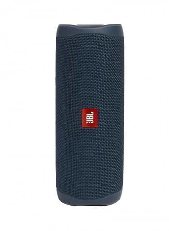 Flip 5 Waterproof Portable Bluetooth Speaker 18.1x6.9x7.4cm Blue