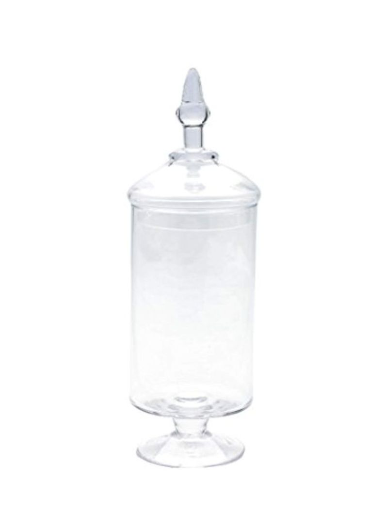 Glass Jar With Lid Clear 5x15inch