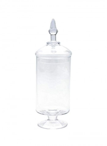 Glass Jar With Lid Clear 5x15inch