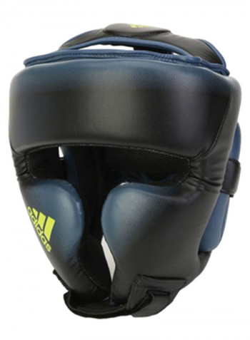 Speed Boxing Helmet Black/Blue/Green L