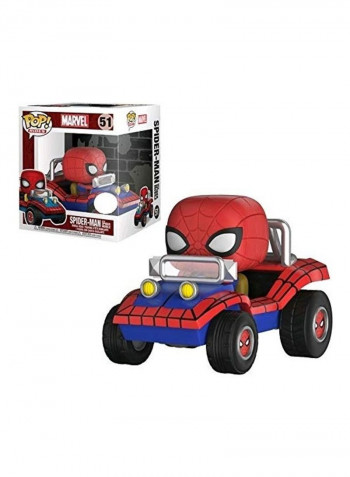 Pop Rides Marvel Spider-Man With Spider Mobile Bobblehead Figure 6x7inch