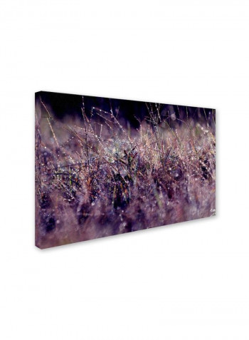 Purple Paris I Framed Wall Art Multicolour 11 x 11inch