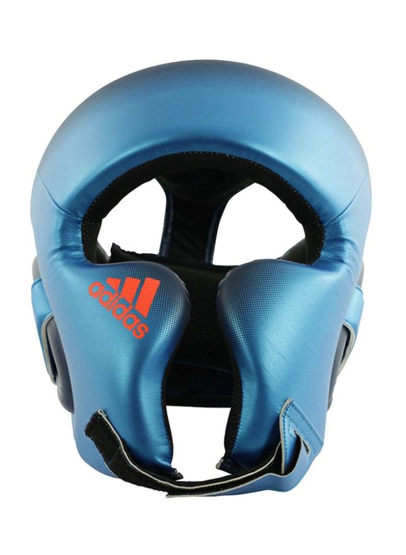 Speed Boxing Helmet Metallic Blue/Navy/Orange S