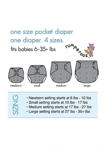 Cloth Pocket Diaper One Size
