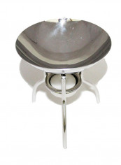 Oil Burner Silver