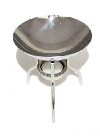 Oil Burner Silver