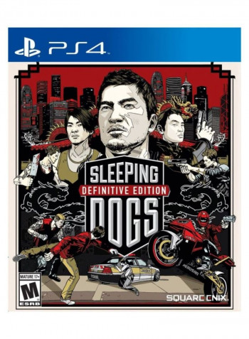 Sleeping Dogs: Definitive Edition With DualShock 4 Wireless Controller - PlayStation 4 (PS4)
