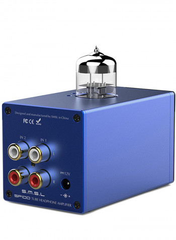 SP100 HiFi Tube Headset Amplifier V6749BL-EU_P Blue
