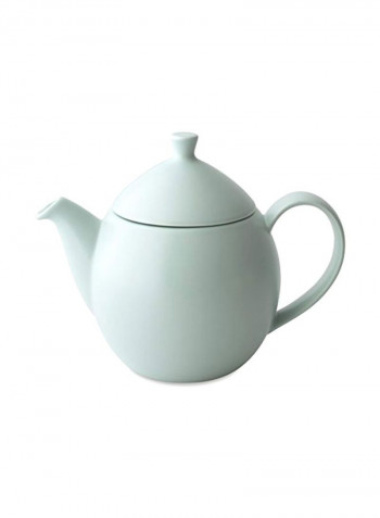 Dew Teapot With Basket Infuser Minty Aqua