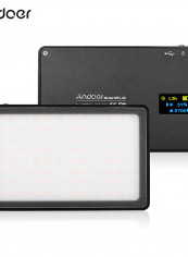 MFL-05 Mini 96 LED Video Light Lamp 3500K-5700K Dimmable Black