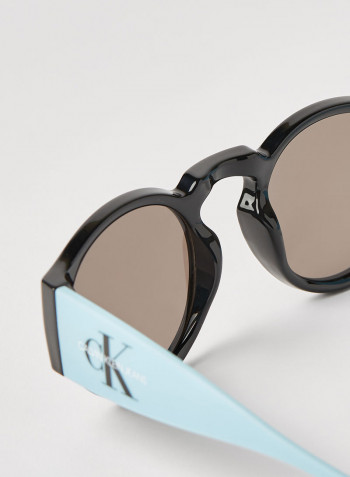 Full Rim Injected Round Sunglasses