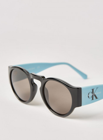 Full Rim Injected Round Sunglasses