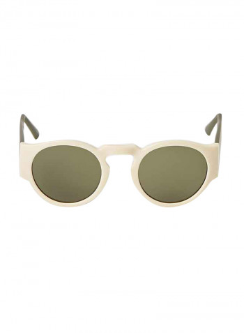 Full Rim Injected Round Sunglasses