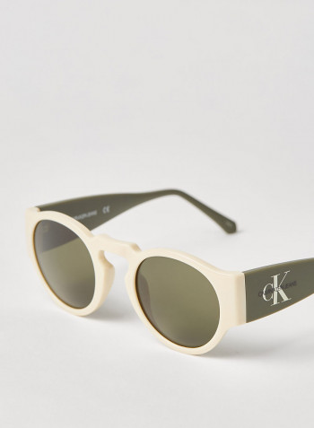 Full Rim Injected Round Sunglasses