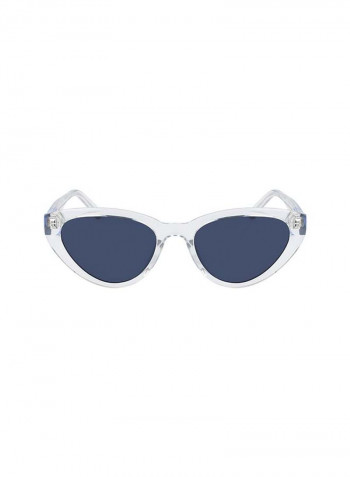 Women's Full Rim Injected Cat Eye Sunglasses - Lens Size: 54 mm