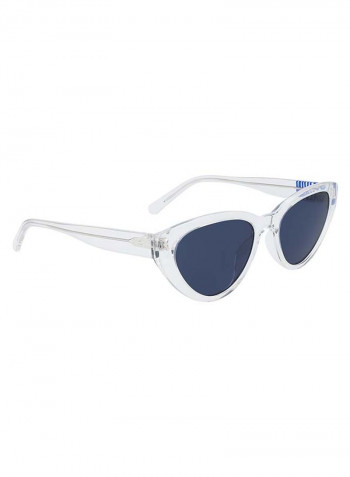 Women's Full Rim Injected Cat Eye Sunglasses - Lens Size: 54 mm
