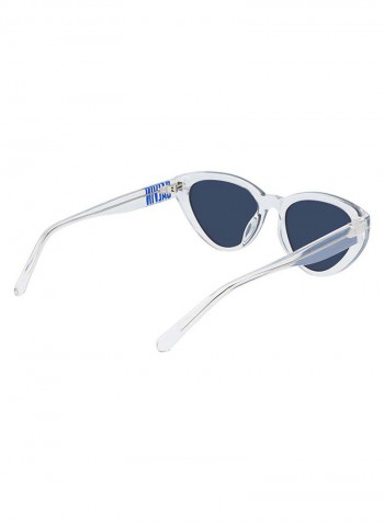 Women's Full Rim Injected Cat Eye Sunglasses - Lens Size: 54 mm