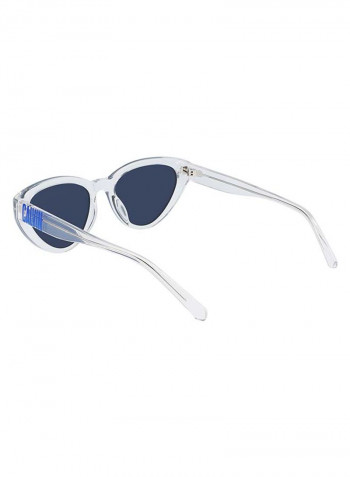 Women's Full Rim Injected Cat Eye Sunglasses - Lens Size: 54 mm