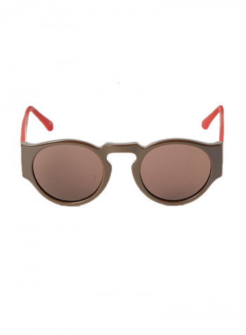 Full Rim Injected Round Sunglasses