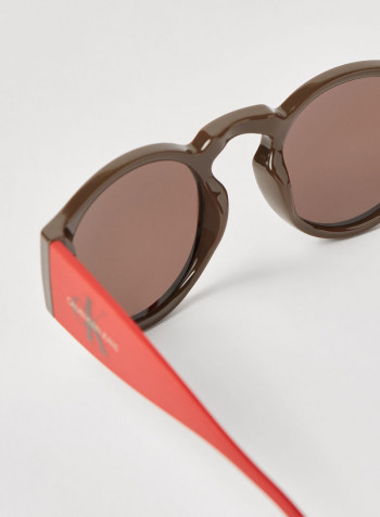 Full Rim Injected Round Sunglasses