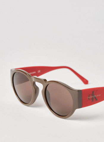 Full Rim Injected Round Sunglasses