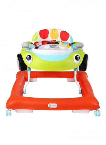 Lil’ Go Kart Baby Walker, Car Themed With Musical Activity Center 6M-36M