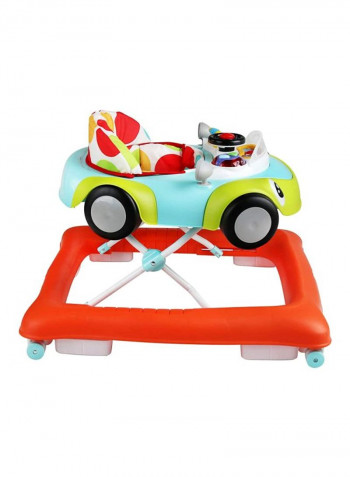 Lil’ Go Kart Baby Walker, Car Themed With Musical Activity Center 6M-36M